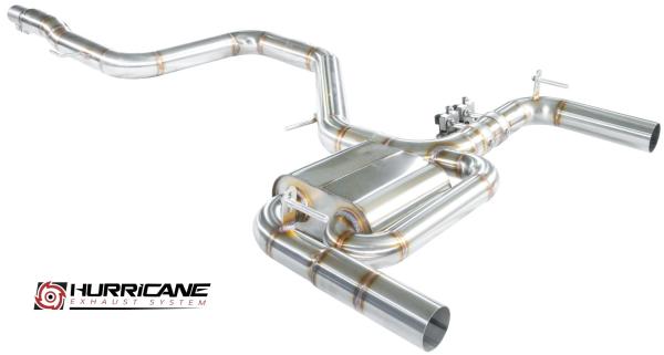 Hurricane Exhaust 3.5" ECE Klappenanlage für Hyundai i30 N Fastback V2 Hurricane Exhaust 3.5" ECE Klappenanlage für Hyundai i30 N Fastback V2